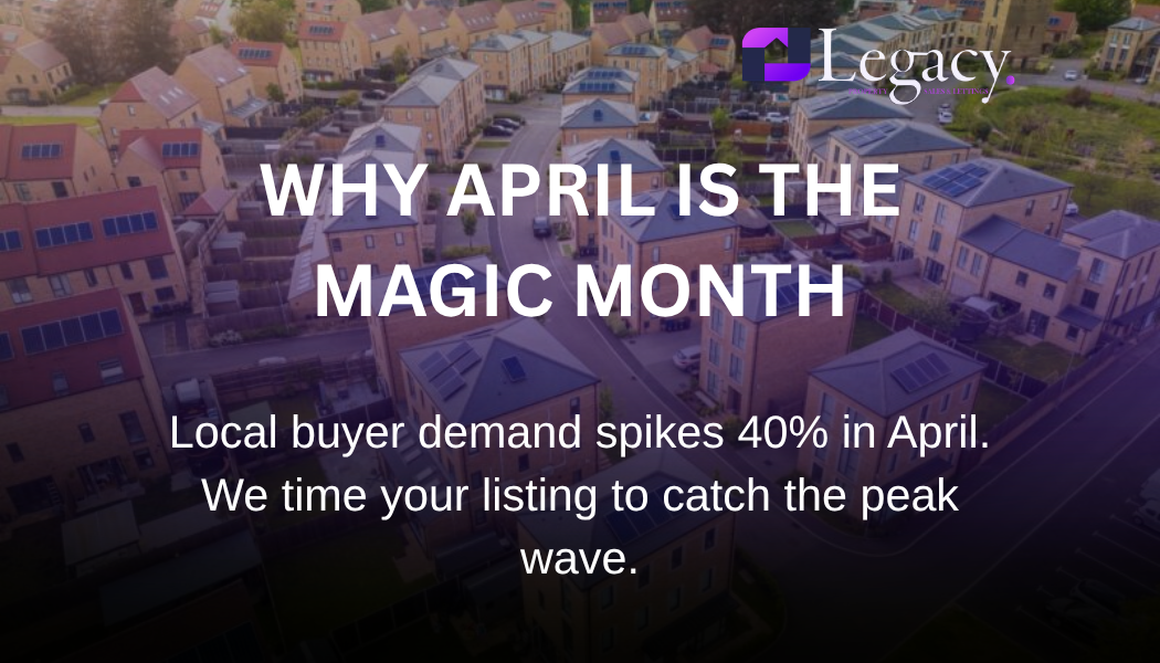 Real estate demand increases in April