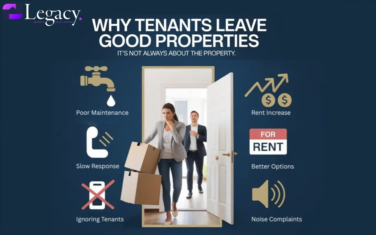 Why Tenants leave Good Properties